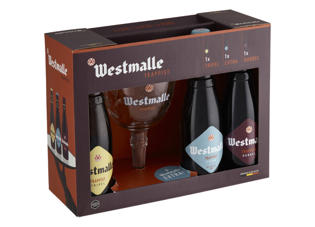 Westmalle Cadeau & glas