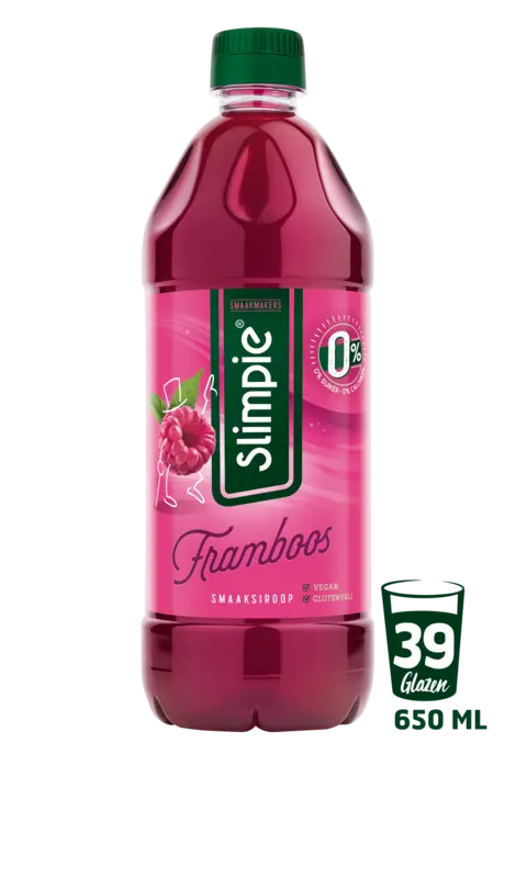 Slimpie Himbeersirup 0 % Zucker