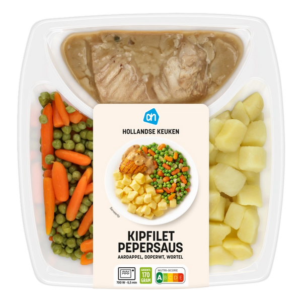 Kipfilet pepersaus