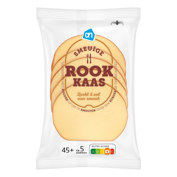 Smeuïge rookkaas 45+ plakken