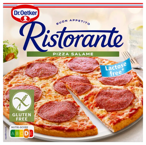 Dr. Oetker Ristorante salami pizza gluten-free
