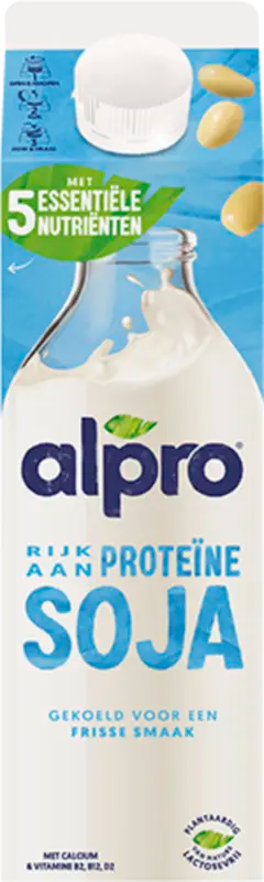 Alpro Sojadrink original gekühlt