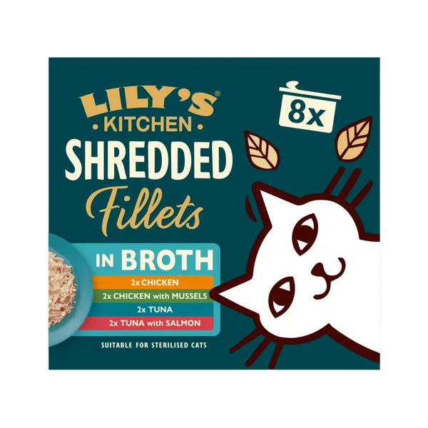 Lily's Kitchen Filets in saus diverse smaken 8-pack