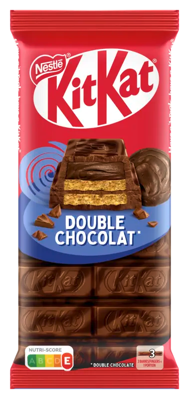 Kitkat Milchschokoladentafel Double Chocolate