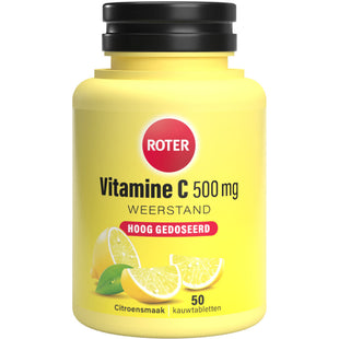 Roter Vitamine C 500 mg kauwtabletten citroen