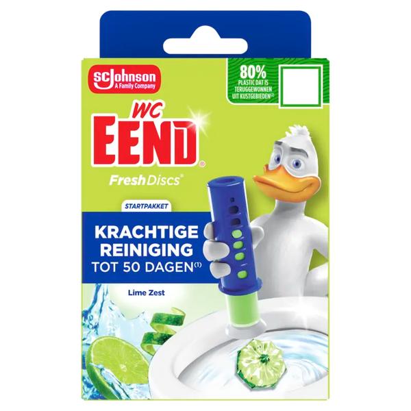 WC-Eend Fresh discs lime zest houder
