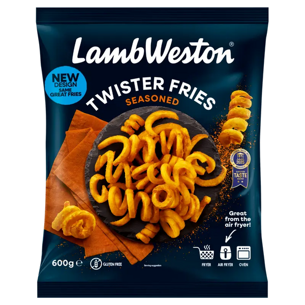 LambWeston Twister fries seasoned