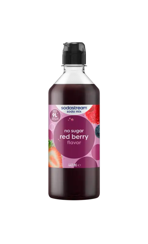 Sodastream Red berry no sugar soda mix syrup