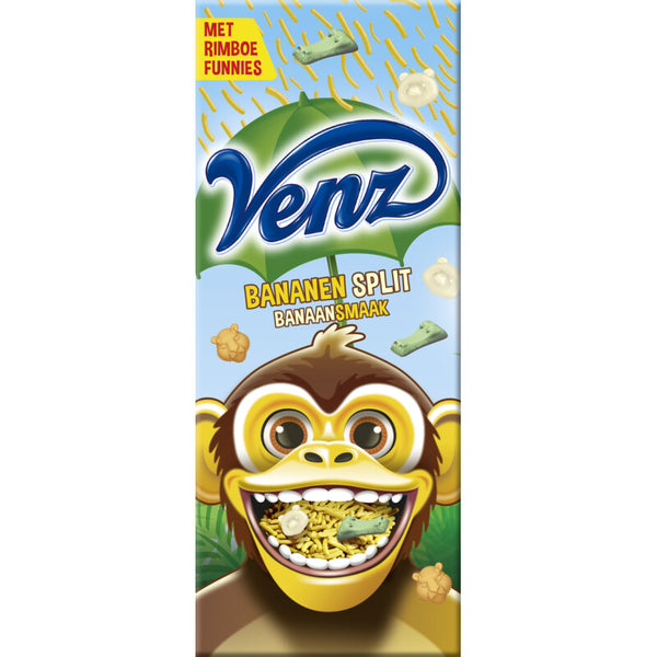 Venz Bananen split banaansmaak