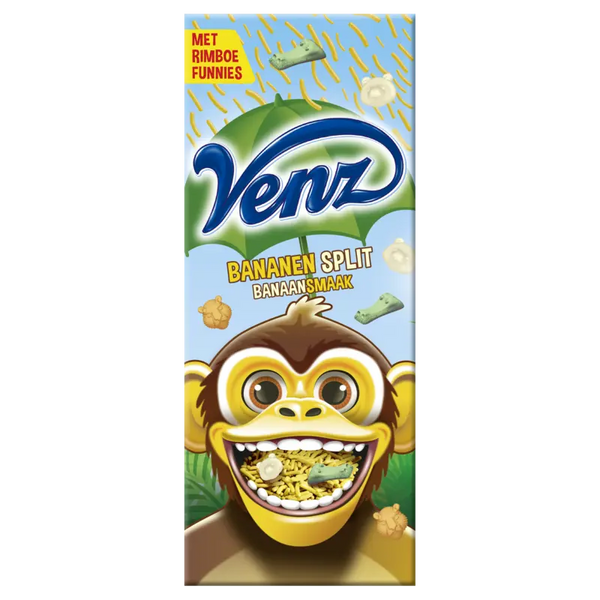 Venz Bananen split banaansmaak