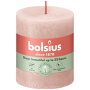 Bolsius Rustikale Kerze 8cm neblig rosa