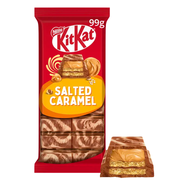 Kitkat Melkchocoladereep salted caramel