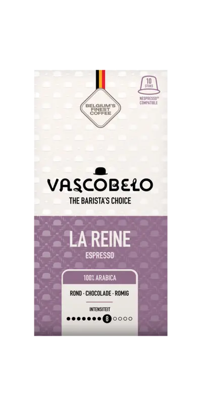 Vascobelo La reine espresso capsules