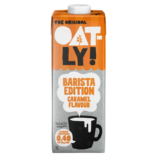 Oatly! Barista caramel