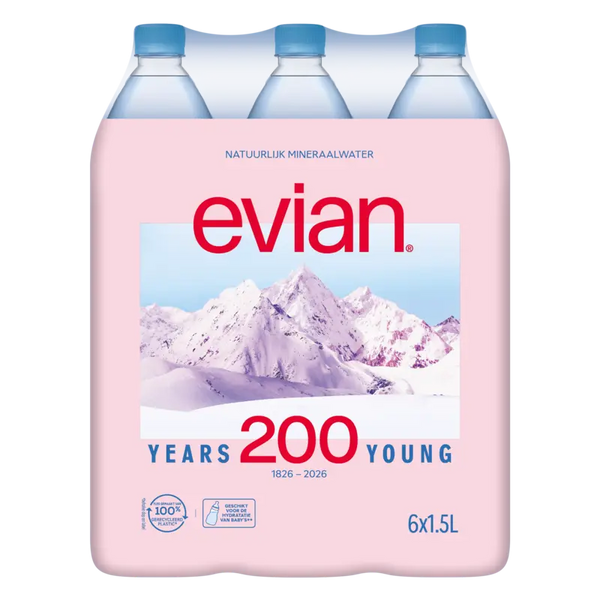 Evian Natürliches Mineralwasser