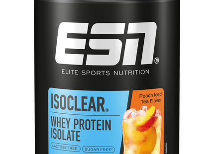 ESN Isoclear whey protein peach iced tea