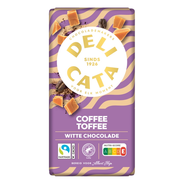 Delicata Riegel Latte Karamell weiße Schokolade