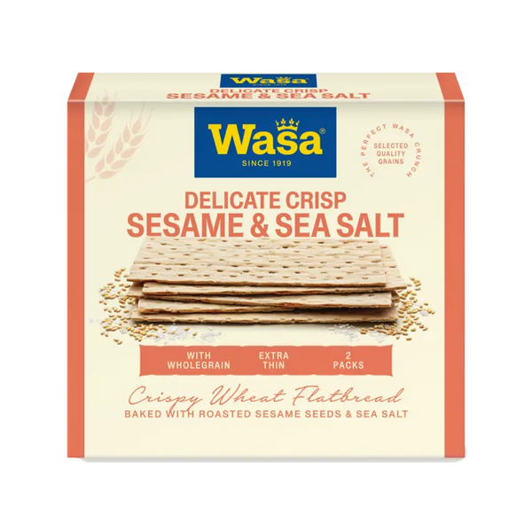Wasa Delicate crisp sesame & sea salt