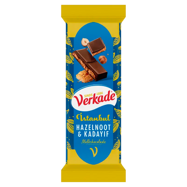 Verkade Istanbul hazelnoot & kadayif reep