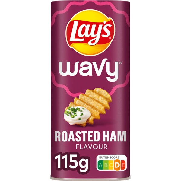 Lay's Wavy roasted ham