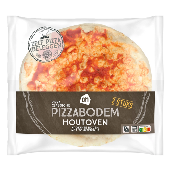 Wood-fired pizza base