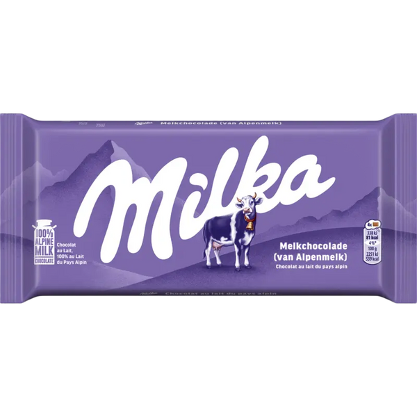 Milka Tafel Vollmilchschokolade Alpenmilch
