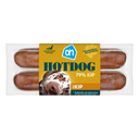 Hot dog with chicken
