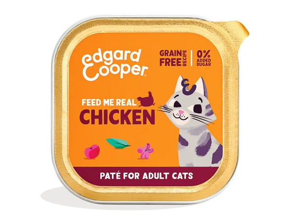 Edgard & Cooper Pastete Huhn für erwachsene Katzen