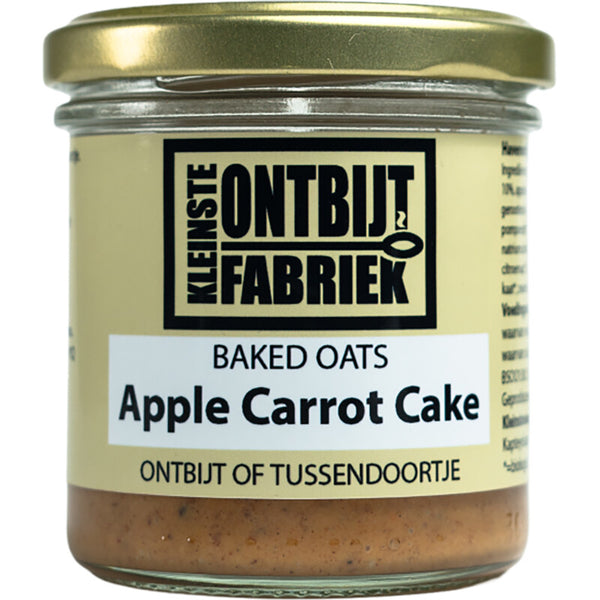 Kleinste Ontbijtfabr Baked oats apple carrot pie