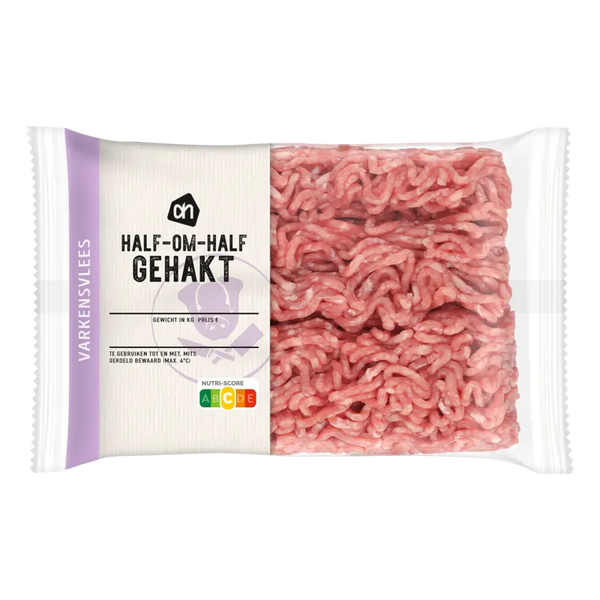Half-om-half gehakt