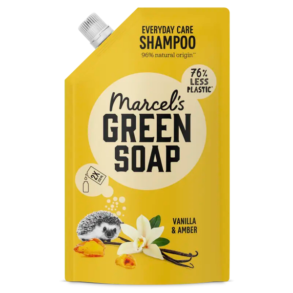Marcel's Green Soap Vanilla & cherry blossom shampoo refill