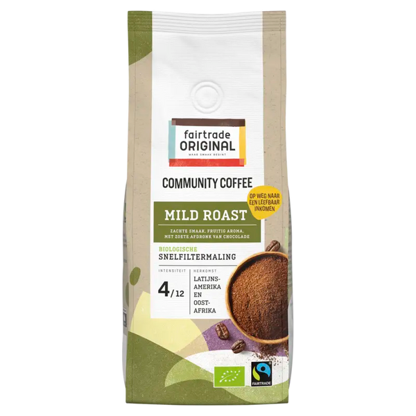 Fairtrade Original Gemeinschaftskaffee mild geröstet Schnellfilter