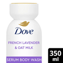 Dove Body+mind lavender & oat milk body wash