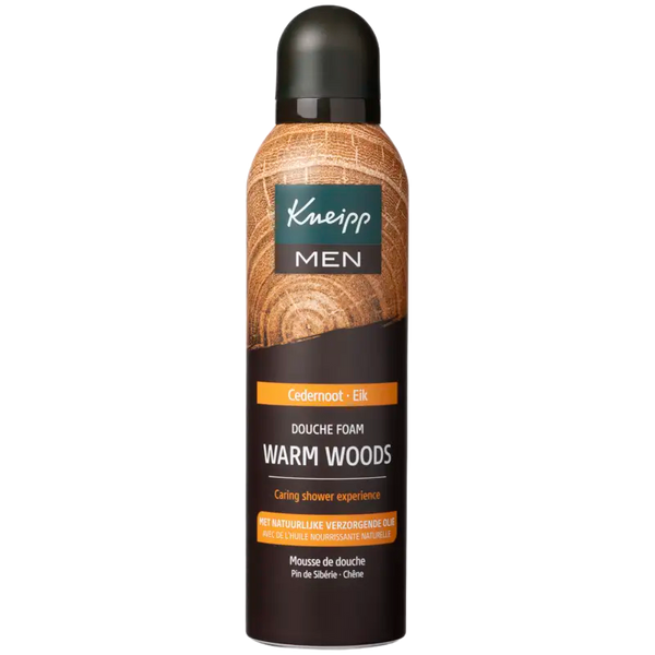 Kneipp Men douche foam warm woods