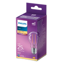 Philips LED-Filamentlampe Standard klar E27 25W
