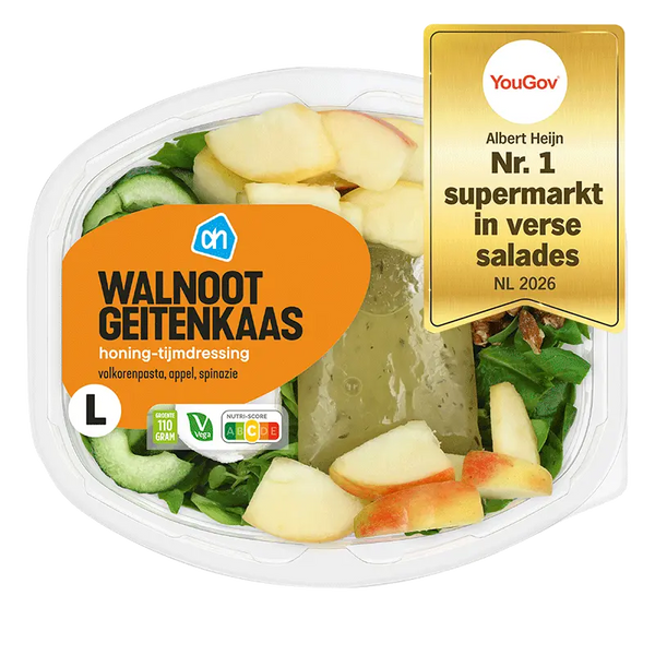 Maaltijdsalade walnoot geitenkaas