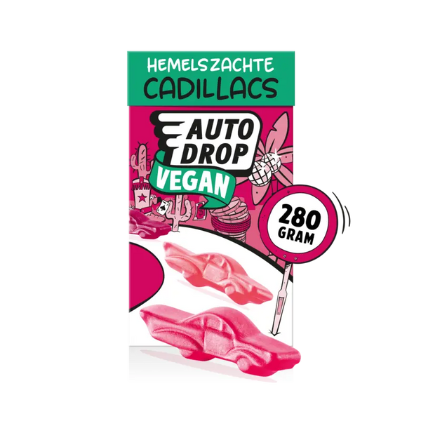 Autodrop Hemelszachte vegan cadillacs