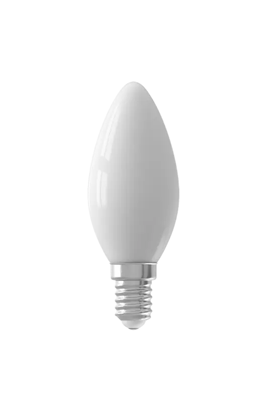 Majestätische LED-Fadenlampe Kerze matt dimmbar E14 40W