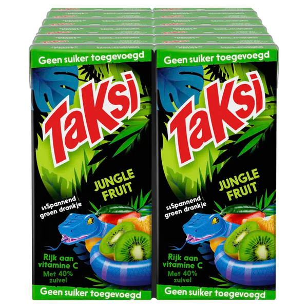 Taksi Junglefrucht ohne Zucker 10er-Pack
