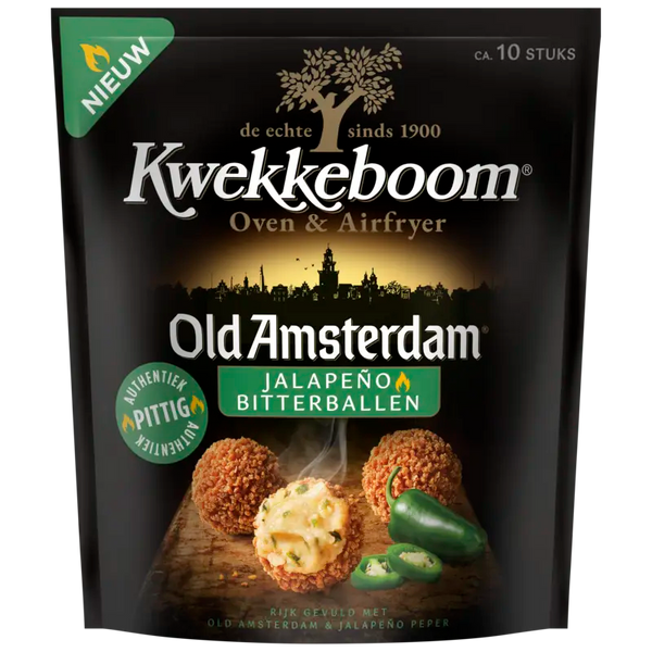 Kwekkeboom Old Amsterdam jalapeño bitterballen