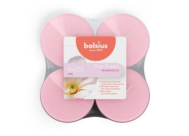 Bolsius Geurktheelicht maxi true scents magnolia