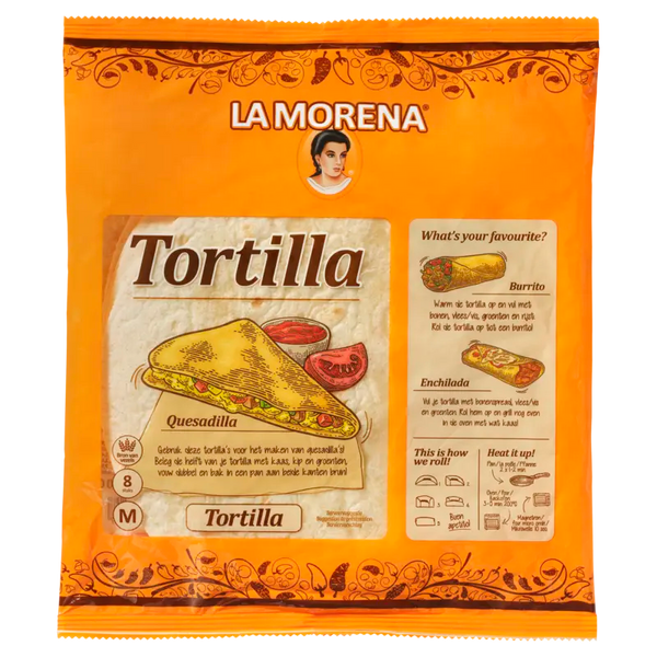 La Morena Tortilla-Wickel original mittel