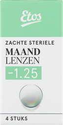 Etos Weiche Monatslinsen -1,25