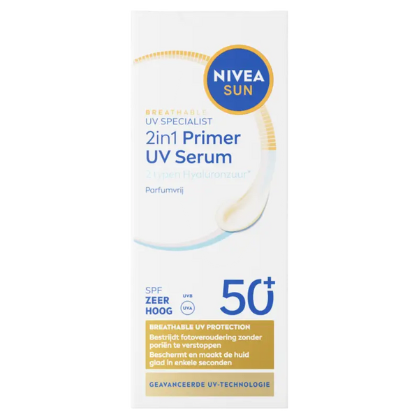 Nivea Sun 2 in 1 Primer Daily UV Serum SPF50+