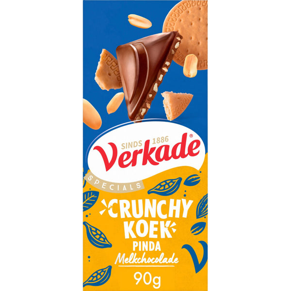 Verkade Specials crunchy koek pinda melk