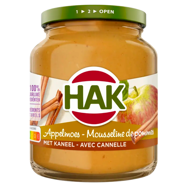 Hak Appelmoes met kaneel