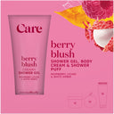 Care Berry blush shower gel giftset