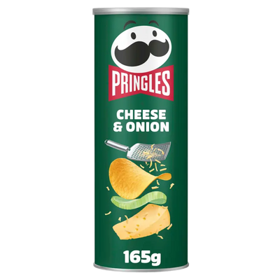 Cheese and onion crisps