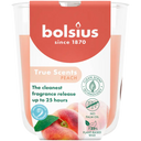 Bolsius True scents geurglas peach 8cm