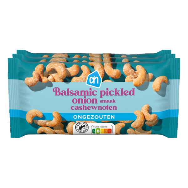Balsamico-eingelegte Zwiebel-Cashewkerne 3er-Pack